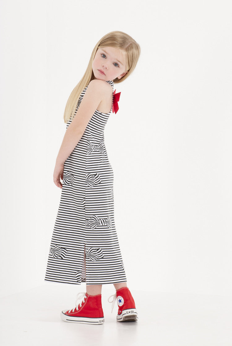 BOWS AHOY MAXI DRESS