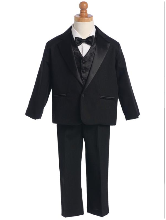 TUXEDO VEST AND BOWTIE